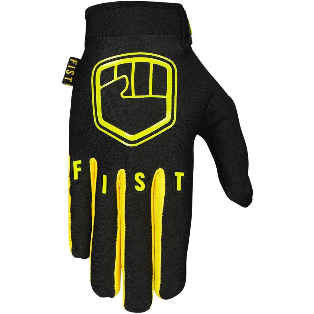 FIST FLURO ADULT GLOVES - YELLOW