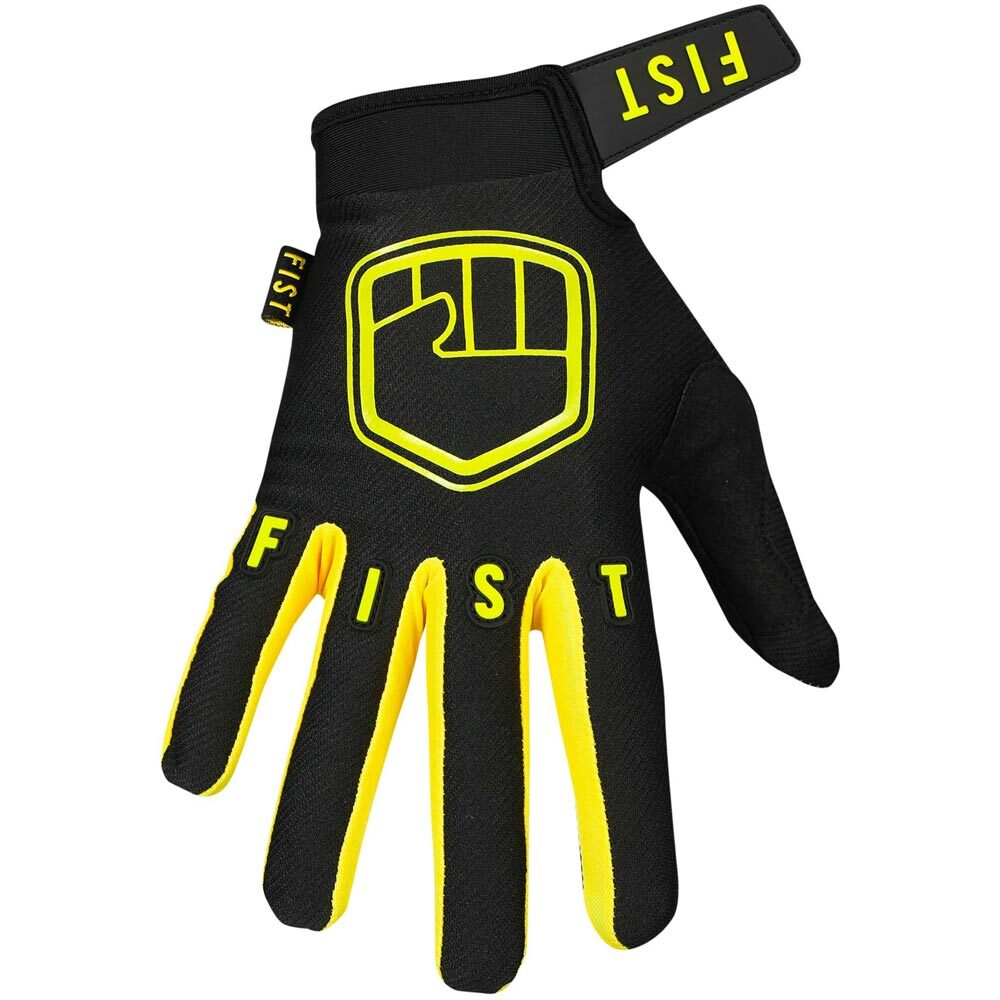 FIST FLURO ADULT GLOVES - YELLOW