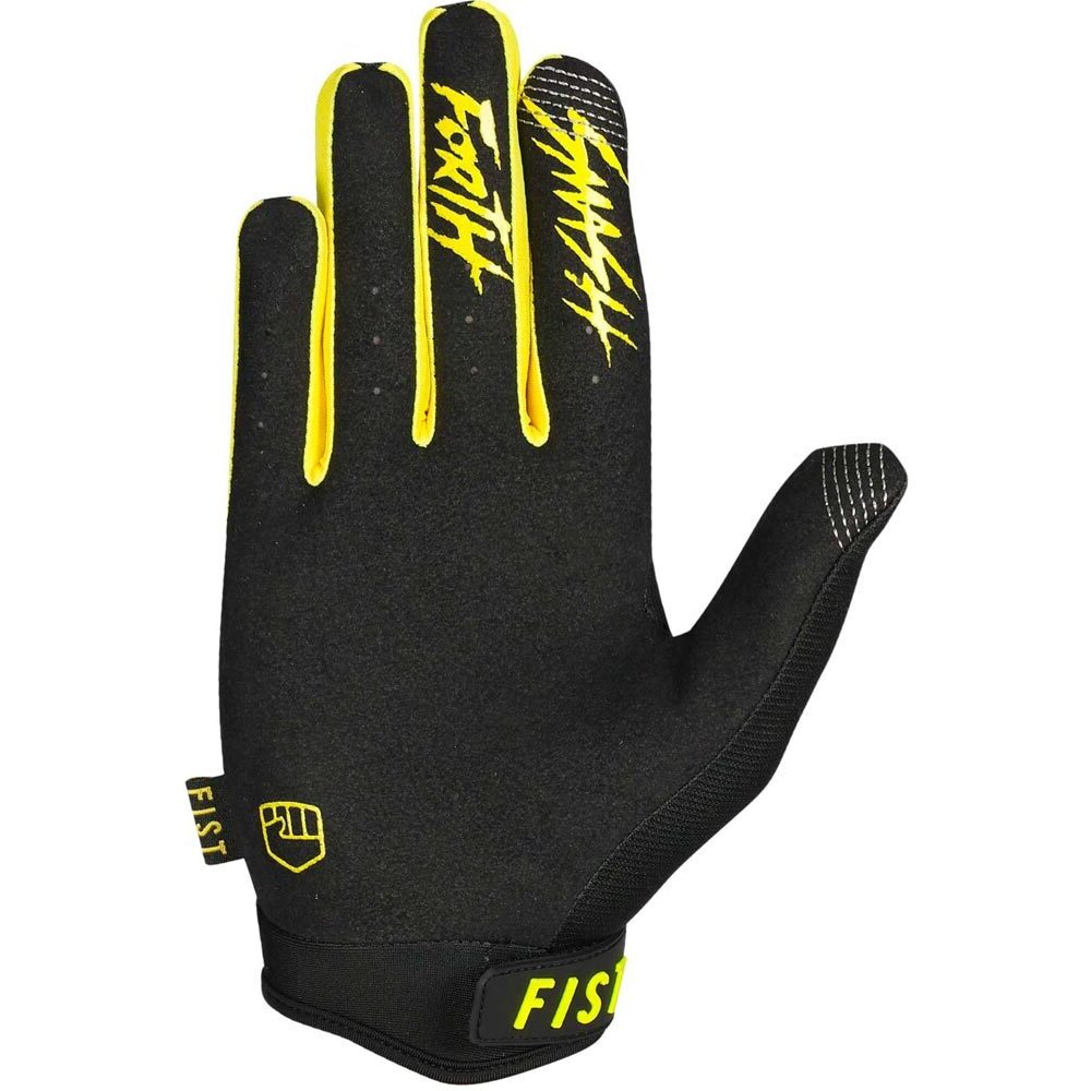 FIST FLURO ADULT GLOVES - YELLOW