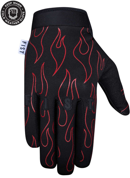 Frosty Fingers - Red Flame COLD WEATHER - YOUTH