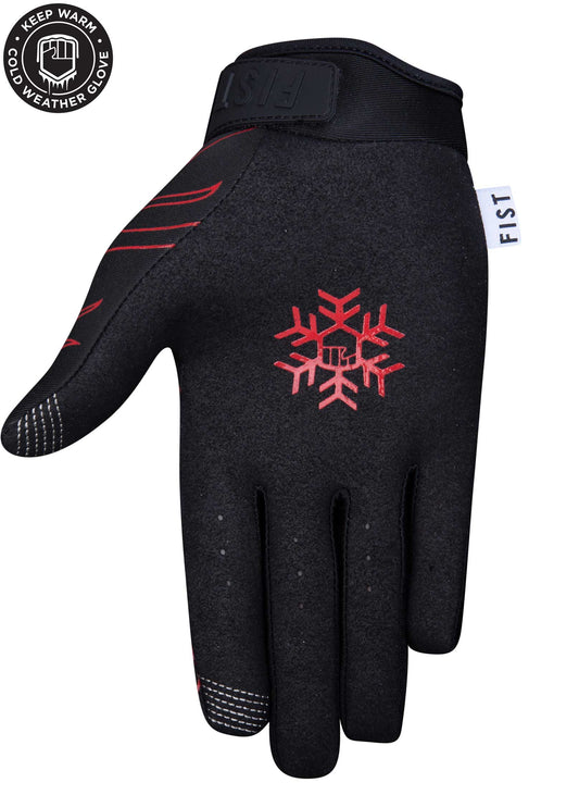 Frosty Fingers - Red Flame COLD WEATHER - YOUTH