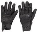 Argon Turmoil Carbon Stealth Leather Gloves