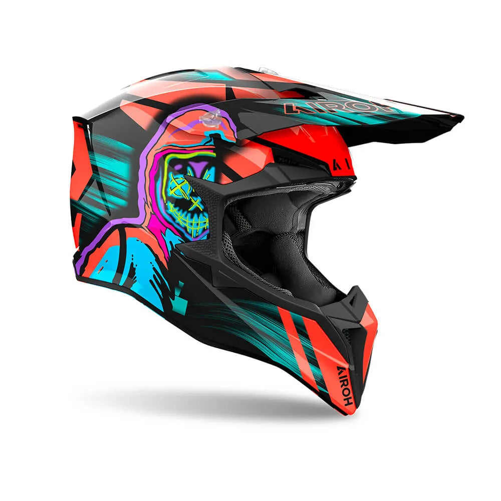 AIROH WRAAAP CYBER MX HELMET