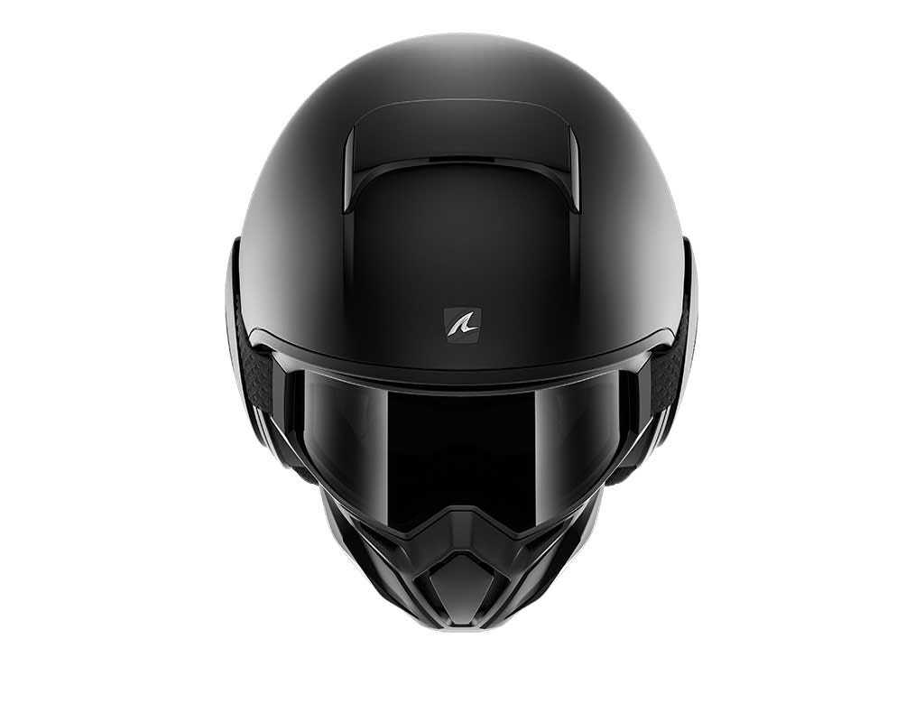 SHARK STREET DRAK BLANK HELMET - MATTE BLACK