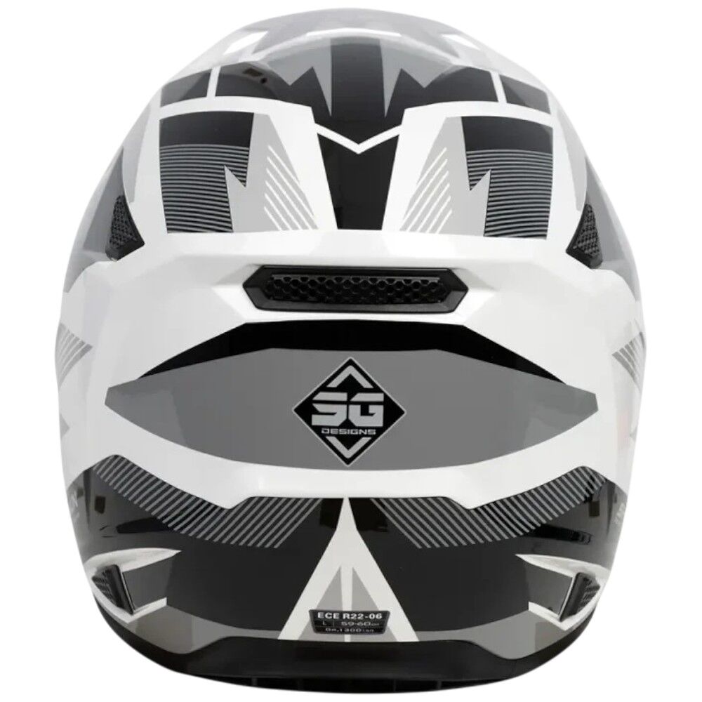 The RXT SG-1-PRO MX - BLACK / WHITE GLOSS