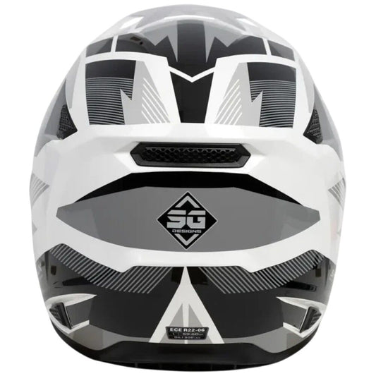 The RXT SG-1-PRO MX - BLACK / WHITE GLOSS