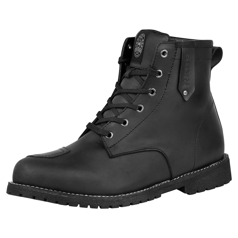 JOHNNY REB MENS RAKE WATERPROOF BOOTS - BLACK