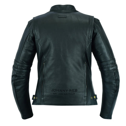 JOHNNY REB WOMENS HAWKESBURY LEATHER JACKET