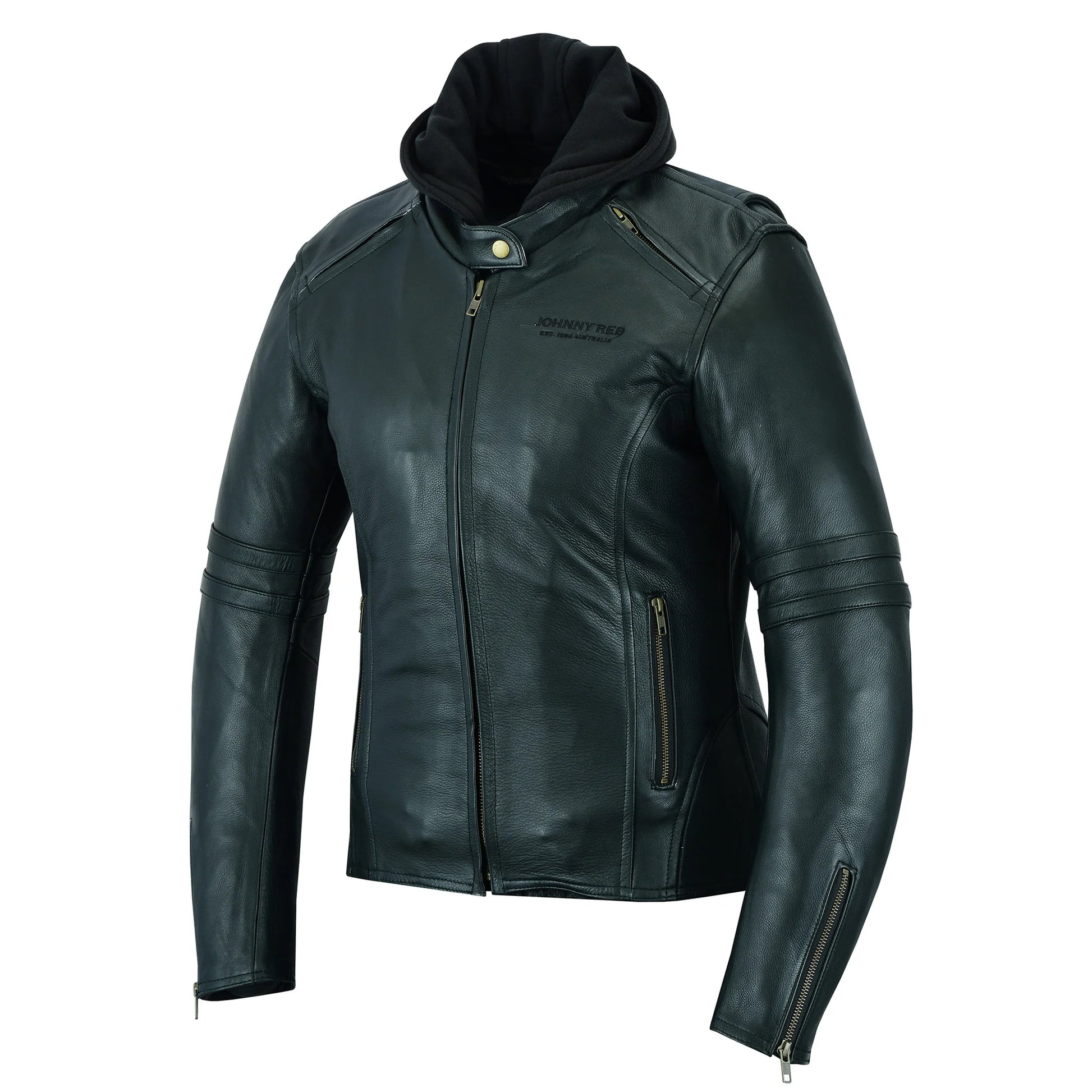 JOHNNY REB WOMENS HAWKESBURY LEATHER JACKET
