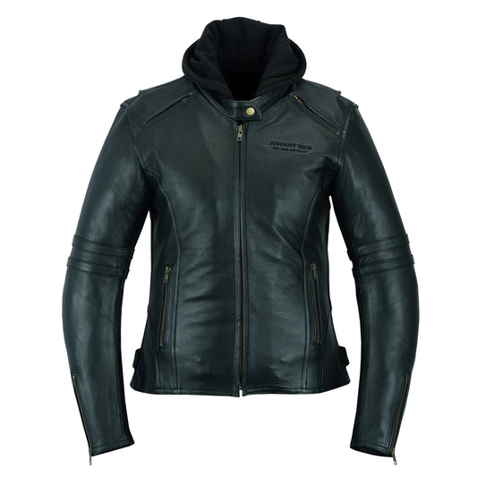 JOHNNY REB WOMENS HAWKESBURY LEATHER JACKET