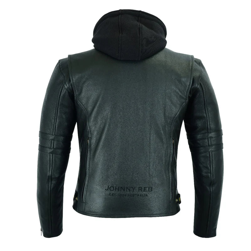 JOHNNY REB MENS HAWKESBURY LEATHER JACKET