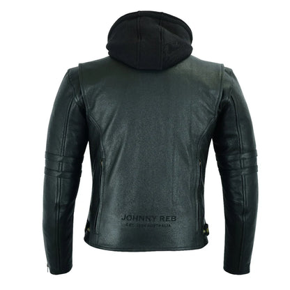 JOHNNY REB MENS HAWKESBURY LEATHER JACKET