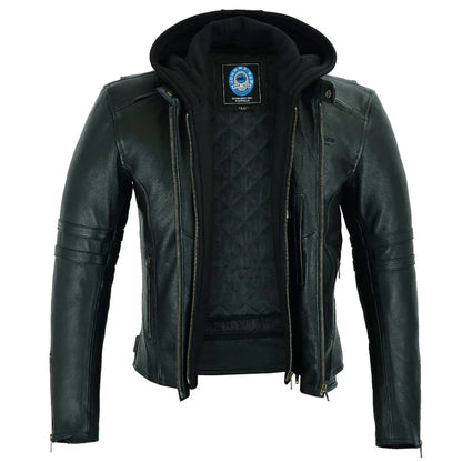 JOHNNY REB MENS HAWKESBURY LEATHER JACKET