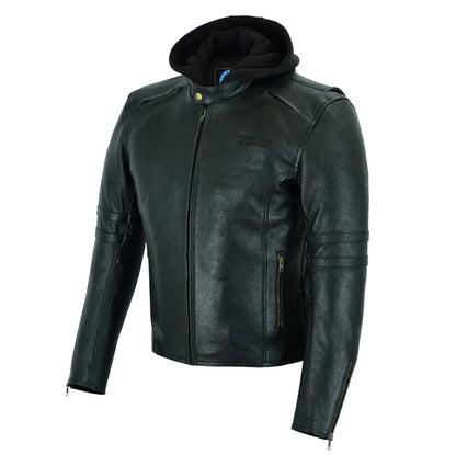 JOHNNY REB MENS HAWKESBURY LEATHER JACKET