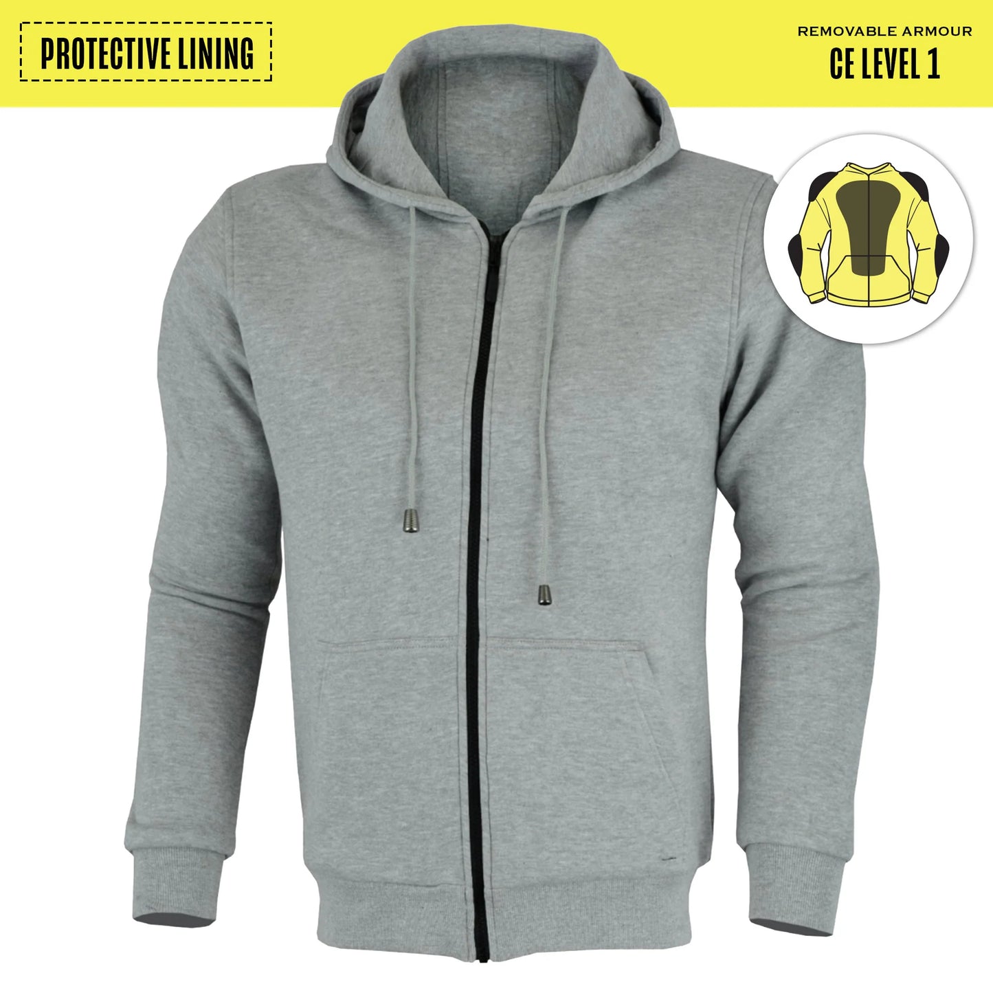 JOHNNY REB MENS HUME PROTECTIVE ZIP-UP HOODIE