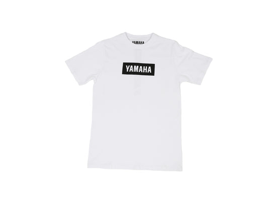 YAMAHA YOUTH DIVIDER TEE - WHITE