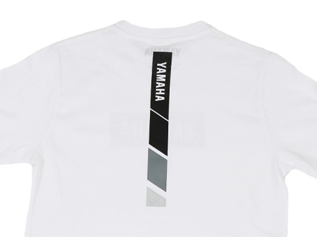 YAMAHA YOUTH DIVIDER TEE - WHITE
