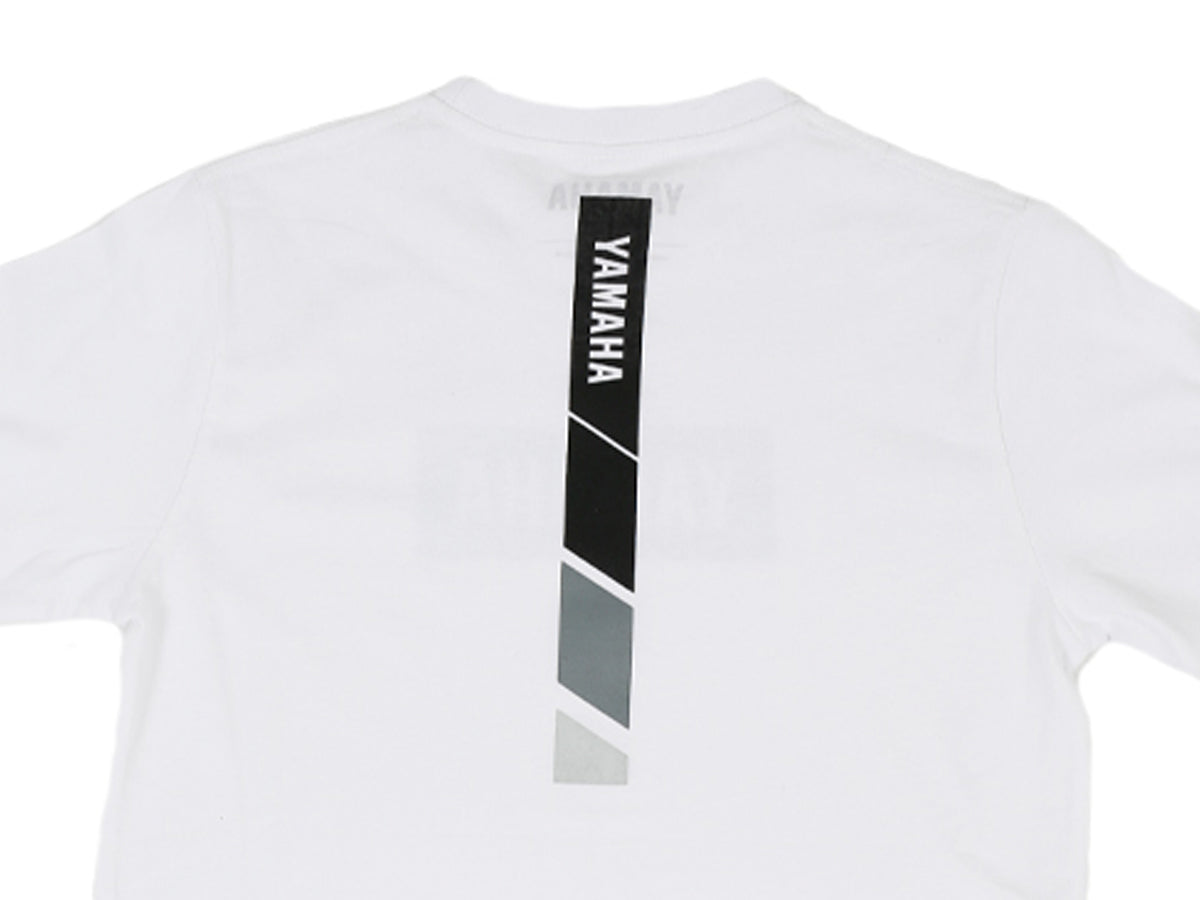 YAMAHA YOUTH DIVIDER TEE - WHITE