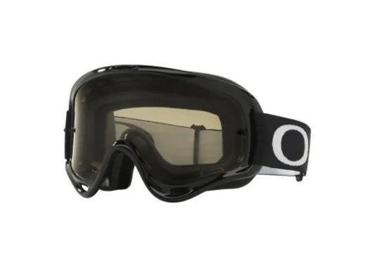 OAKLEY MENS O-FRAME DARK GREY LENS MX GOGGLES - JET BLACK