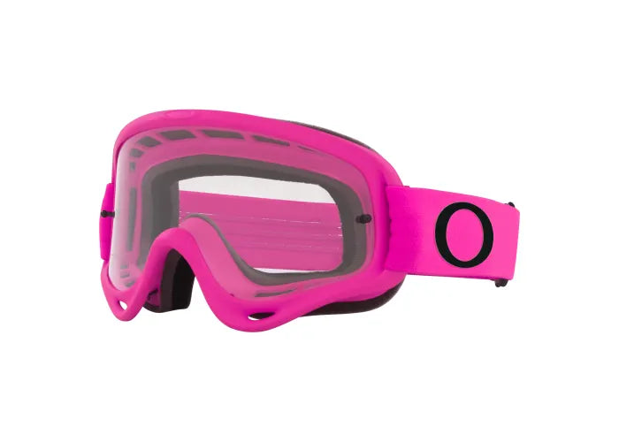 OAKLEY O-FRAME CLEAR LENS YOUTH MX GOGGLES - PINK