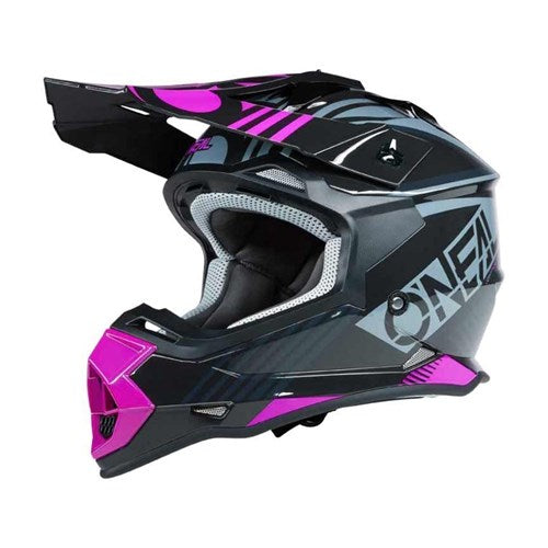 O'NEAL 3SRS VOLTAGE HELMET BLACK/PINK