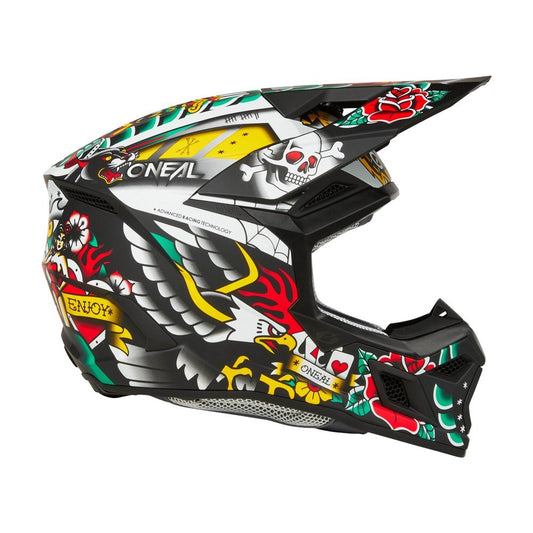 ONEAL 26 3SRS YOUTH HELM INKED - MATTE MULTI