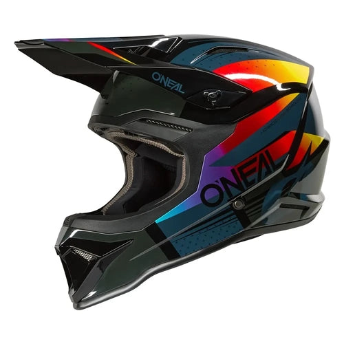 ONEAL 2026 YOUTH 1SRS RC HELMET - BLACK/MULTI