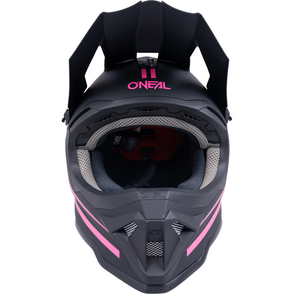 ONEAL 2025 1 SERIES HELMET - SOLID BLACK/PINK