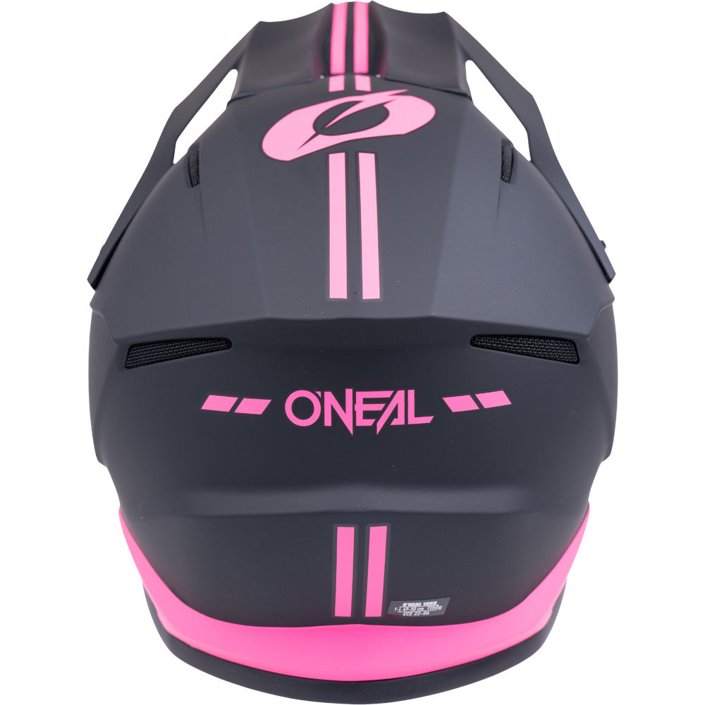 ONEAL 2025 1 SERIES HELMET - SOLID BLACK/PINK