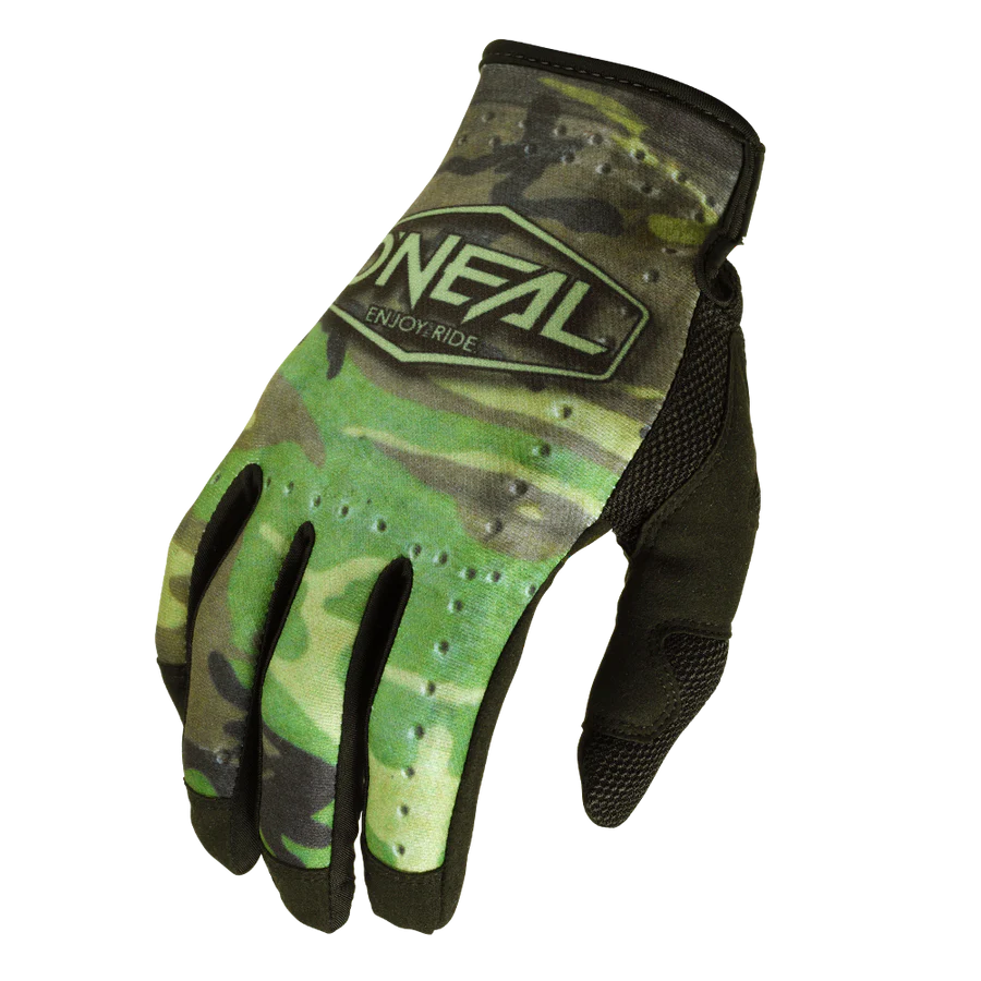 ONEAL 2024 MAYHEM CAMO V.22 GLOVES - BLACK/GREEN