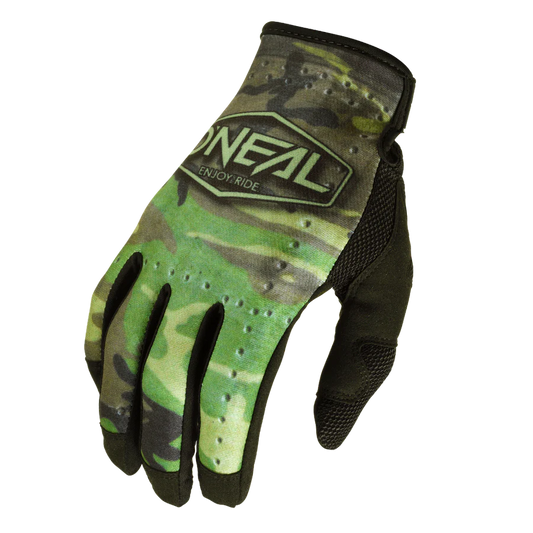 ONEAL 2024 MAYHEM CAMO V.22 GLOVES - BLACK/GREEN