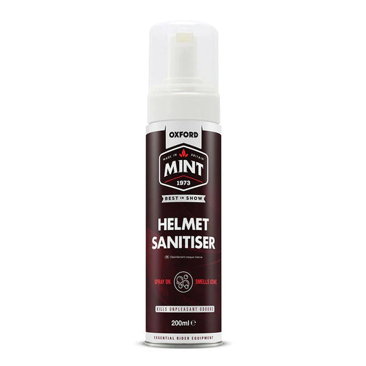 OXFORD MINT HELMET SANITISER FOAM 200ML