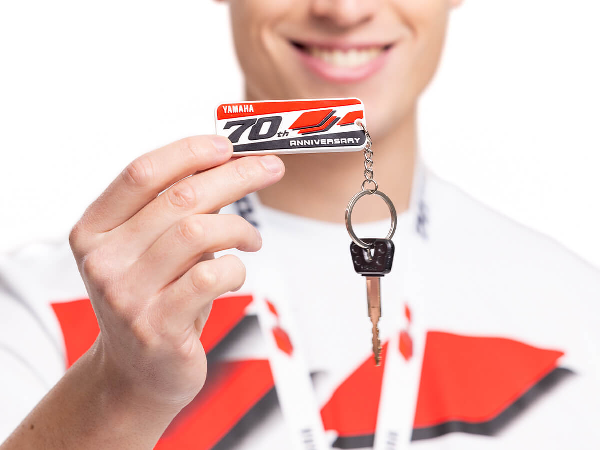 Yamaha 70th Anniversary Keyring