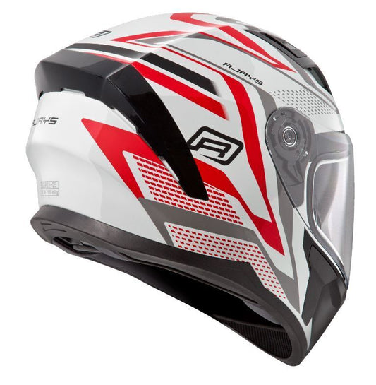 Rjays Apex III Ignite White/Red Helmet