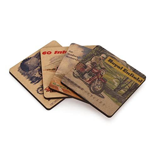 ROYAL ENFIELD 120 YEARS COASTER SET - 2