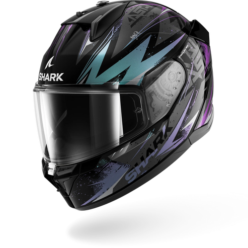 Shark D-Skwal 3 Blast-R Helmet - Black/Green