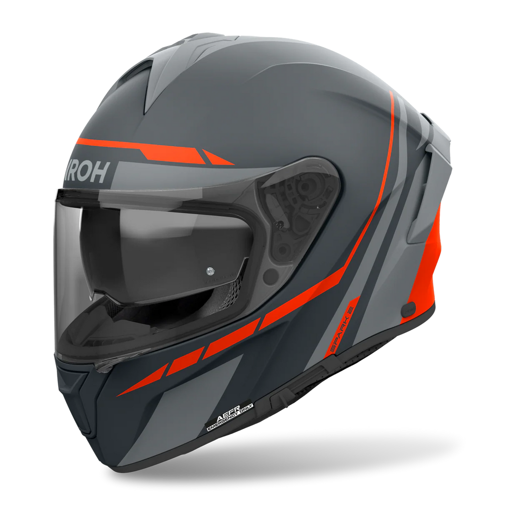 AIROH SPARK 2 SPINNER HELMET - ORANGE MATTE