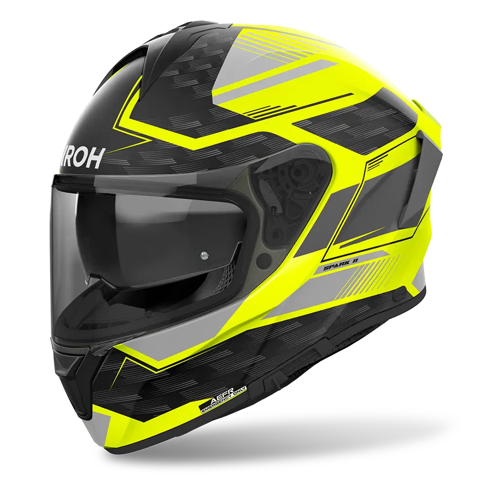 AIROH SPARK 2 ZENITH HELMET - YELLOW MATTE