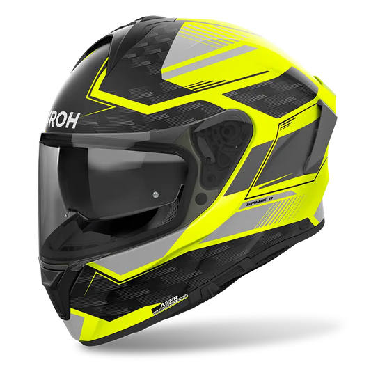 AIROH SPARK 2 ZENITH HELMET - YELLOW MATTE