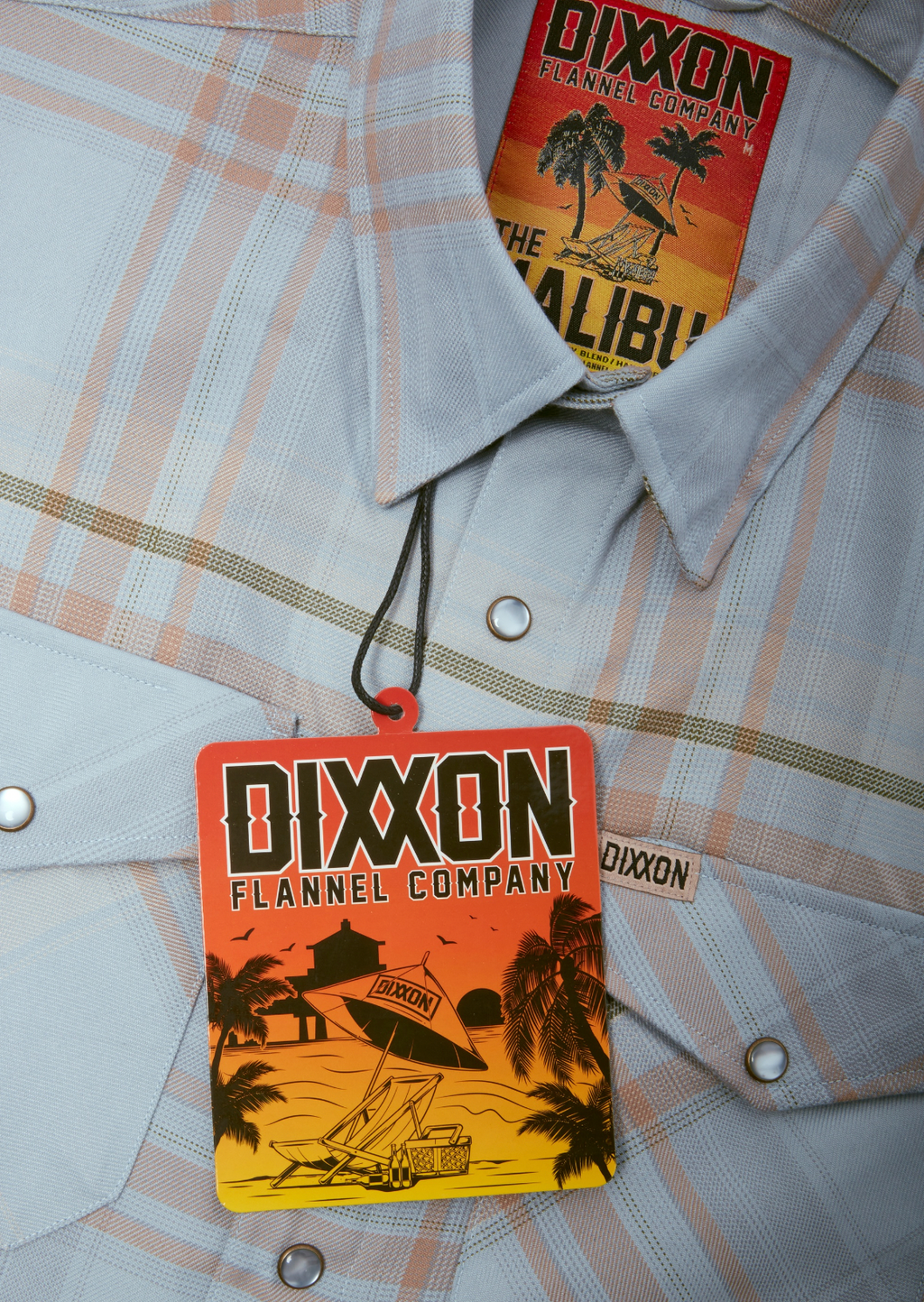 DIXXON MALIBU YOUTH FLANNEL