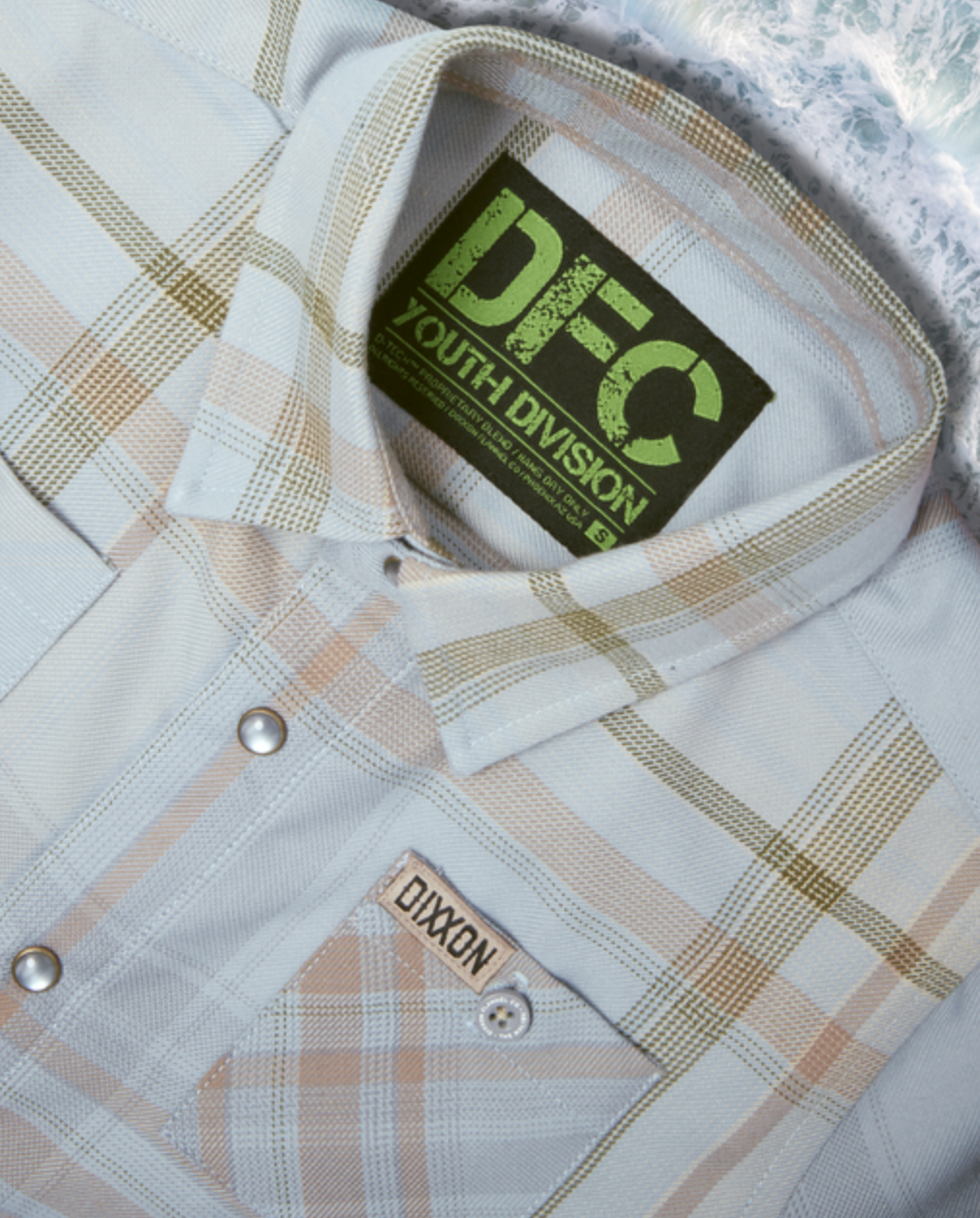 DIXXON MALIBU YOUTH FLANNEL