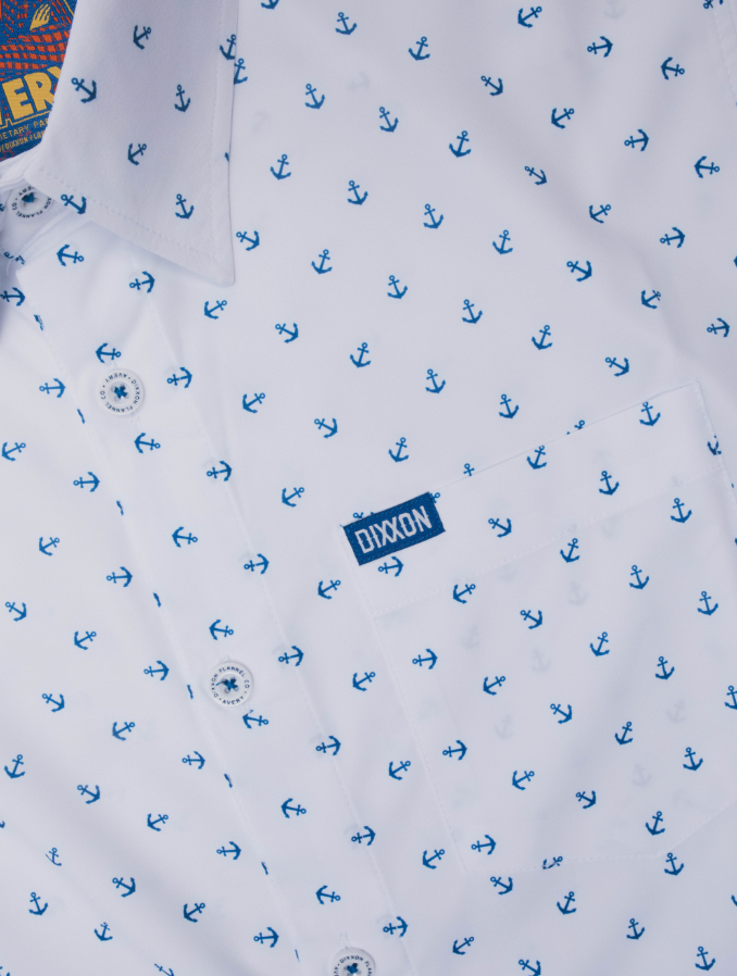 DIXXON AVERY PARTY SHIRT - WHITE