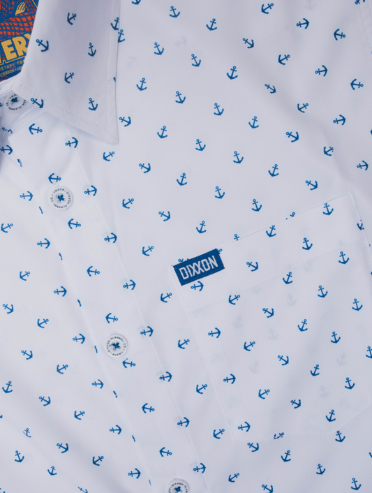 DIXXON AVERY PARTY SHIRT - WHITE