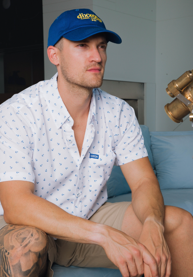 DIXXON AVERY PARTY SHIRT - WHITE