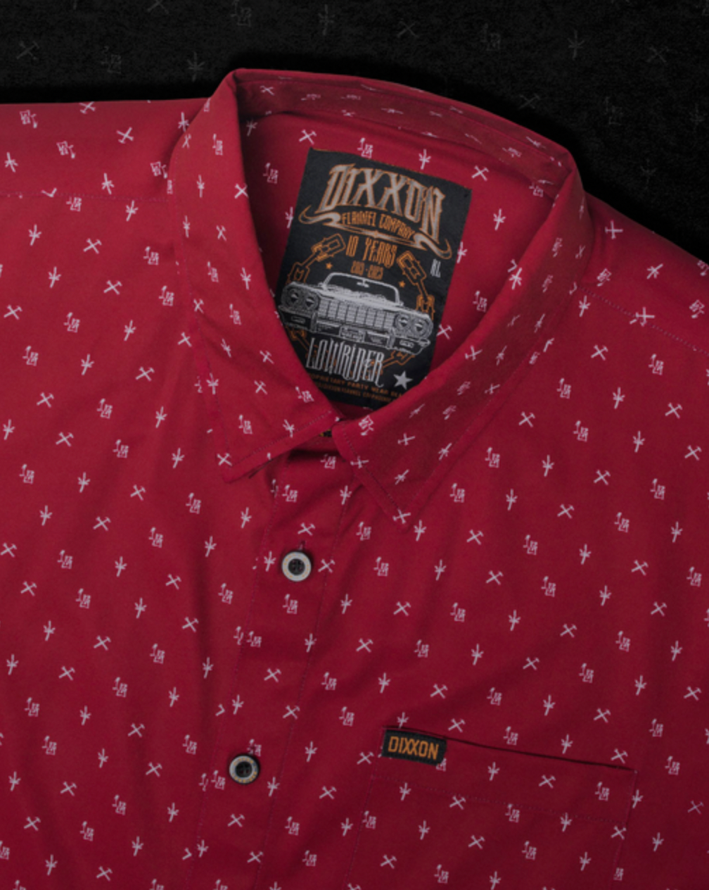 DIXXON LOWRIDER 10 YEAR PARTY SHIRT