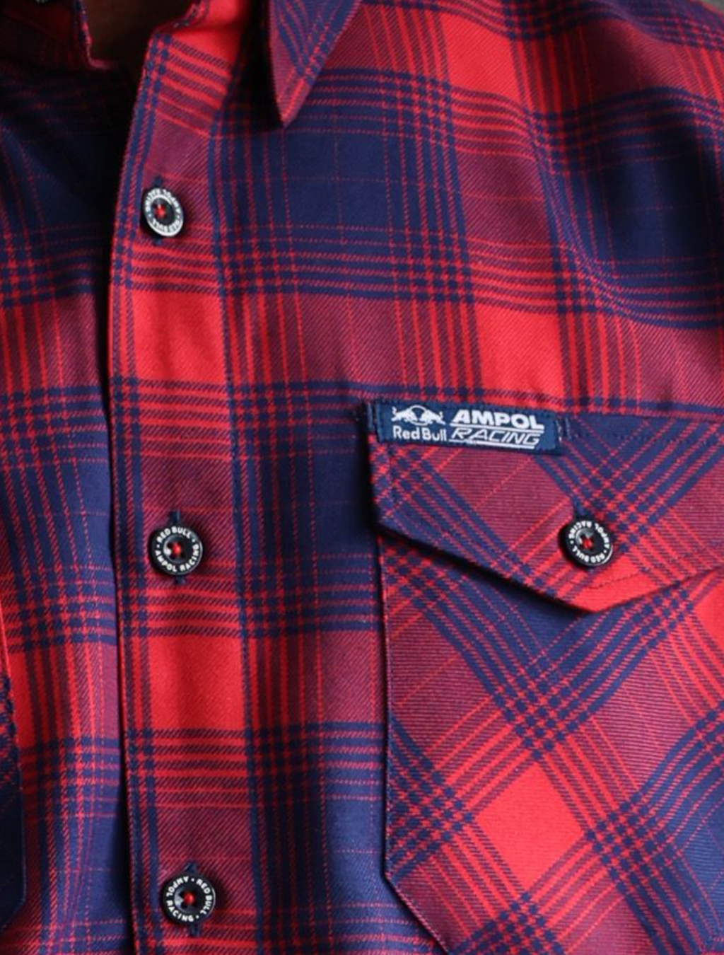 DIXXON RED BULL AMPOL RACING FLANNEL