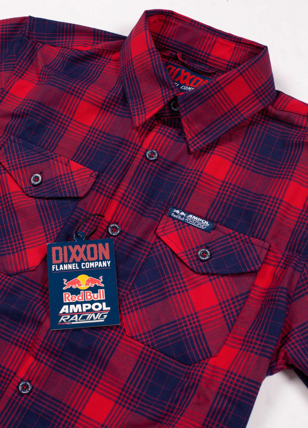 DIXXON RED BULL AMPOL RACING FLANNEL