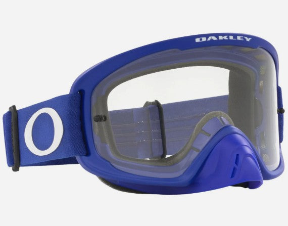 Oakley O Frame 2.0 Pro Blue W/ Clear Lens Goggles