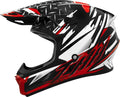 THH T710X ASSAULT HELMET - MATTE WHITE/RED