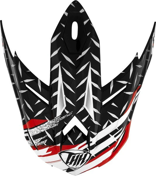 THH T710X ASSAULT HELMET - MATTE WHITE/RED